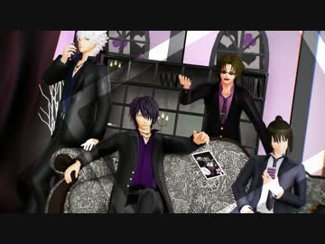 【MMD銀魂】攘夷組で疑心暗鬼【高誕2015】
