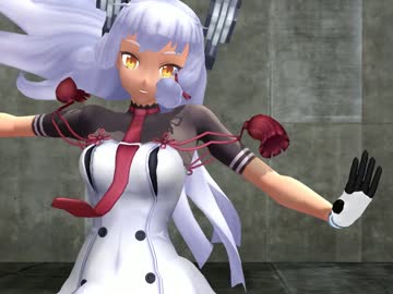 [MMD艦これ] ローアングル 疑心暗鬼 (紳士向け)