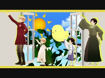 【APヘタリアMMD】大小何とかしてくれそうな奴らのハンマー状態