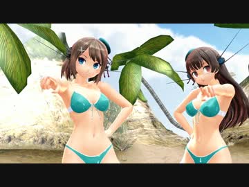 【MMD】摩耶と鳥海でハイファイレイヴァー