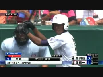 オコエ瑠偉  一塁手強襲二塁打 &amp; 1イニングに三塁打×2本の活躍