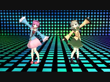 【東方ＭＭＤ】古明地姉妹でシオカラフェスダンス【再うぷ】