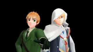 【MMDヘタリア×刀剣乱舞】眉毛、審神者はじめます