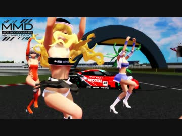 【MMD】魔理沙・早苗・咲夜・こあ・ここあ・霊夢「Beli・eve」東方RQガール