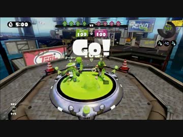 【ゆっくり実況】 スプラトゥーン編 ~キューバンボム縛りのガチエリア~