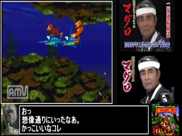 スーパードンキーコング　日本版　any％　RTA 16:36.06　2/2　　＋おまけ