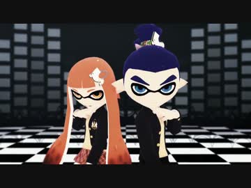 【第15回MMD杯本選】チェックメイト×インクリング