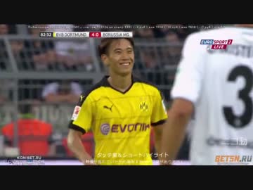 ①Borussia Monchengladbach vs うどん【タッチ集】＆ ショートハイライト