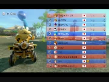 【第２回飛翔杯】 時をかける()ラリーと一緒にマリオカート８ 【2GP】