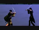 【MMD刀剣BASARA】 隻眼の三人衆に漢をみた！＋おまけ 【MMD銀魂】