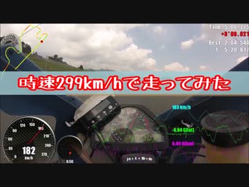 【CBR1000RR】時速299キロで走ってみた【オニギリ型】