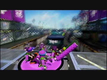 【スプラトゥーン】チーム総イカ戦　前編【U Kids_りょぼ視点】