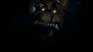 【実況】Five Nights at Freddy's 4　を1人でプレイしてみた　パート2【Night2】