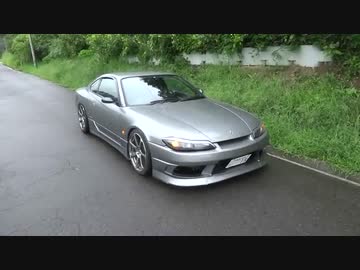 グレーのシルビアＳ15で実況車載♪　#3