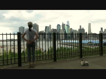 【NY】ハートアラモード踊ってみた【ブルックリンから望む】