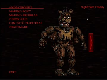 【実況】自宅警備員もやっぱり怖すぎるFive Nights at Freddy's4：06