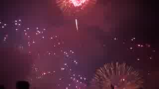 2015年　諏訪湖花火　Kiss of Fire