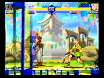 (対戦動画) [Steet Fighter Zero 3] YMD土佐ダル 06 vs かりん