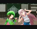 【MMD】ふちゃきちと神楽で「ビバハピ」