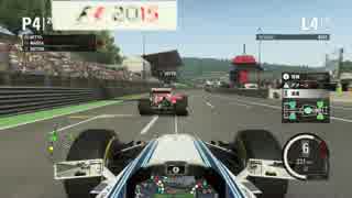 F1 2015 クイックレース ベルギー5Lap(テスト)