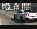 【GTA5】日産 R35 GT-R NISMOでドリフトしながらドライブ