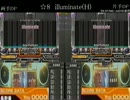 両手DPと片手DP(EXJUDGE)でスコア勝負をしてみた。