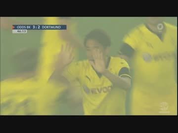 香川真司タッチ集 オッド戦1ゴール1アシスト Kagawa vs ODD 2015.08.20