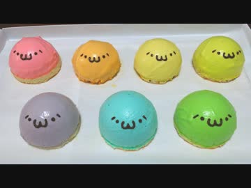食べられる！カラフルｼｮﾎﾞｰﾝ(´･ω･`)作ってみた(´･ω･`)