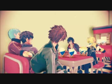 【MMD刀剣乱舞】はりばり【DK５人】