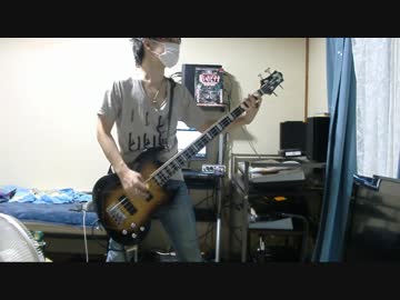 L'ArcのDRINK IT DOWNのベースを楽しく弾いてみた☆