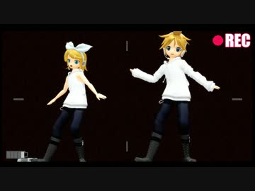 【MMD】リン・レンの二人が余興にGO MY WAY!!を踊ってくれるそうです
