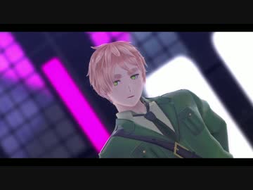 【APヘタリアMMD】英と米と日でSTEP