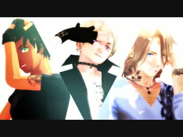 【APヘタリアMMD】(((((´ワ`*(`フ´*(´点`*ζ)))))【PBF2ndAnniv.】