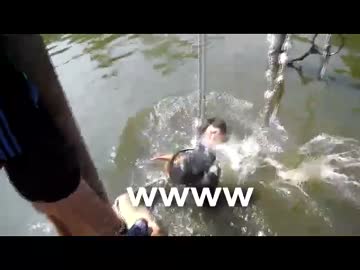 クニ君とＢＢＱ＆アスレチック行ってきた♪