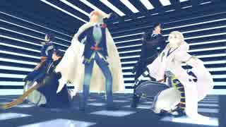 【MMD刀剣乱舞】STEP【十四振りと1匹】