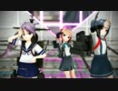 【MMD艦これ】満潮＆霞＆曙でHurly Burly