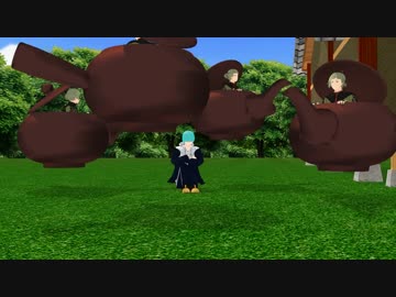 【MMD刀剣乱舞】ティーポット鶯2+おまけ