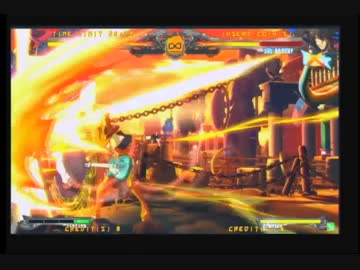 【GGXrdR】イノ　溜ブリッツ始動