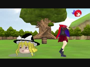 【東方MMD】ゆっくり魔理沙と赤蛮奇で首Lamb.