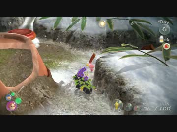 ピクミン3をたまにええ声で実況。6日目