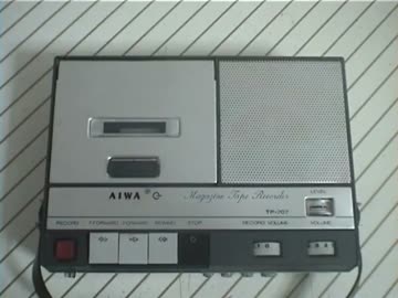 AIWA TP-707マガジン50テープレコーダー