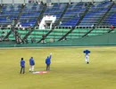 ドアラin長良川球場　ボール落し編