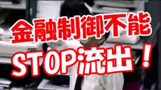 【金融制御不能】 STOP流出！
