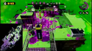 【プレイ動画】スプラトゥーン ガチヤグラ10 S【ネギトロ炭鉱】