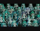 【第15回MMD杯本選Ex2】ミクさんたちによる（目線確認用デモ） glow【MMD】