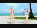 【MMD】ミクとハクで Shake it off【tda式モデル】