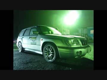 【非実況動画祭】フォレスターでジムカーナ！（雨）【結月ゆかり】