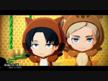 【進撃のMMD】巨人中文化祭風（自作モデル）