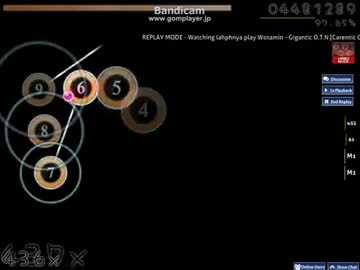 osu! Wotamin - Gigantic O.T.N [Carentic O.T.N] HR