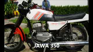 JAWA　（ヤワ）　350をカスタムしたらしい